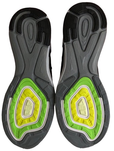 NEW Women's Nike Lunarglide 6 Black White PR Platinum-CL GRY 654434-001 Size 12 - Picture 5 of 7