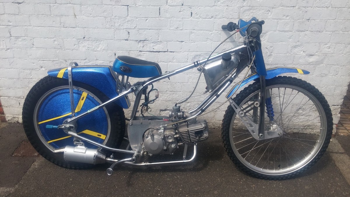 Junior Speedway bike Jawa Stuha JHR laydown 125 Engine, Daytona