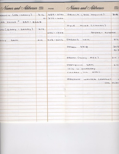 MIKE DITKA Chicago bears 1986 personal Hall of Fame date book Walter Payton - Picture 11 of 11