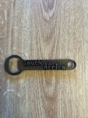 Vintage Bottle Opener 3D Elephant Design South Africa Travel Souvenir Barware
