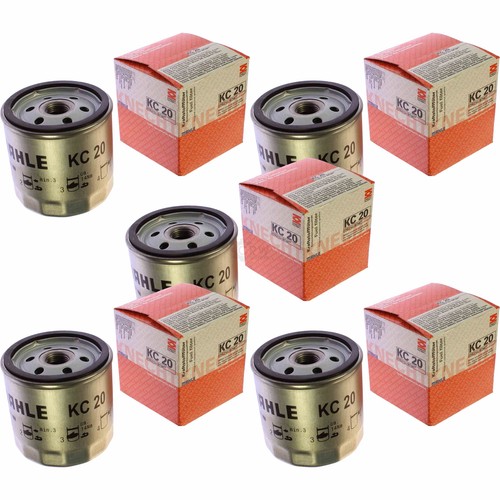 5x MAHLE / Knecht Kc 20 Filtro de Combustible Filtro Fuel - Imagen 1 de 4