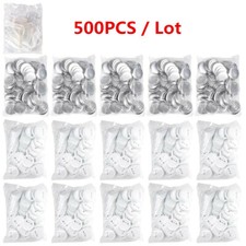 500PCS Blank Badge Parts Supplies Button Pin Materials For Pro Maker Machine DIY