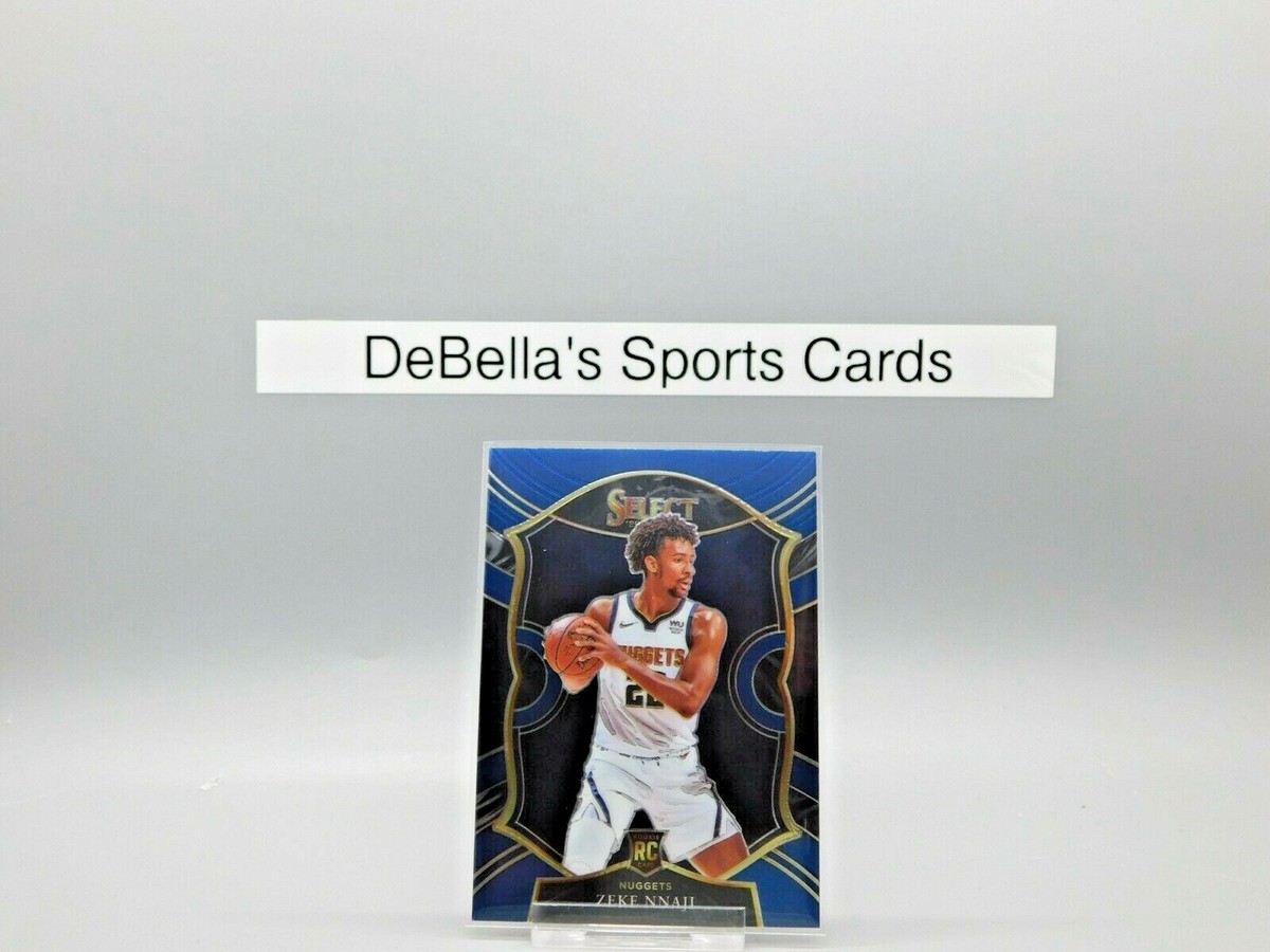 にけ 2021 PANINI SELECT BASKETBALL Zeke Nnaji Concourse Base Blue