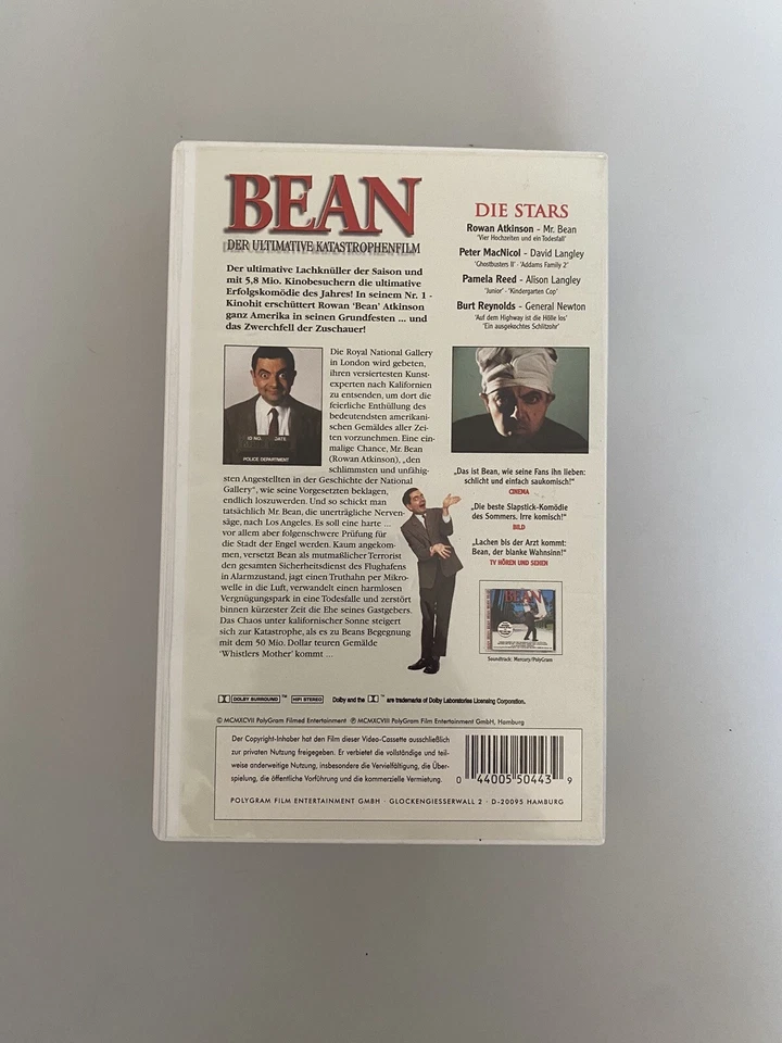 "Bean - Der ultimative Katastrophenfilm" (VHS) W-F26 - Bild 3 von 3