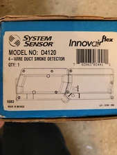 System Sensor D4120 4 Wire Photoelectric Duct Smoke Detector