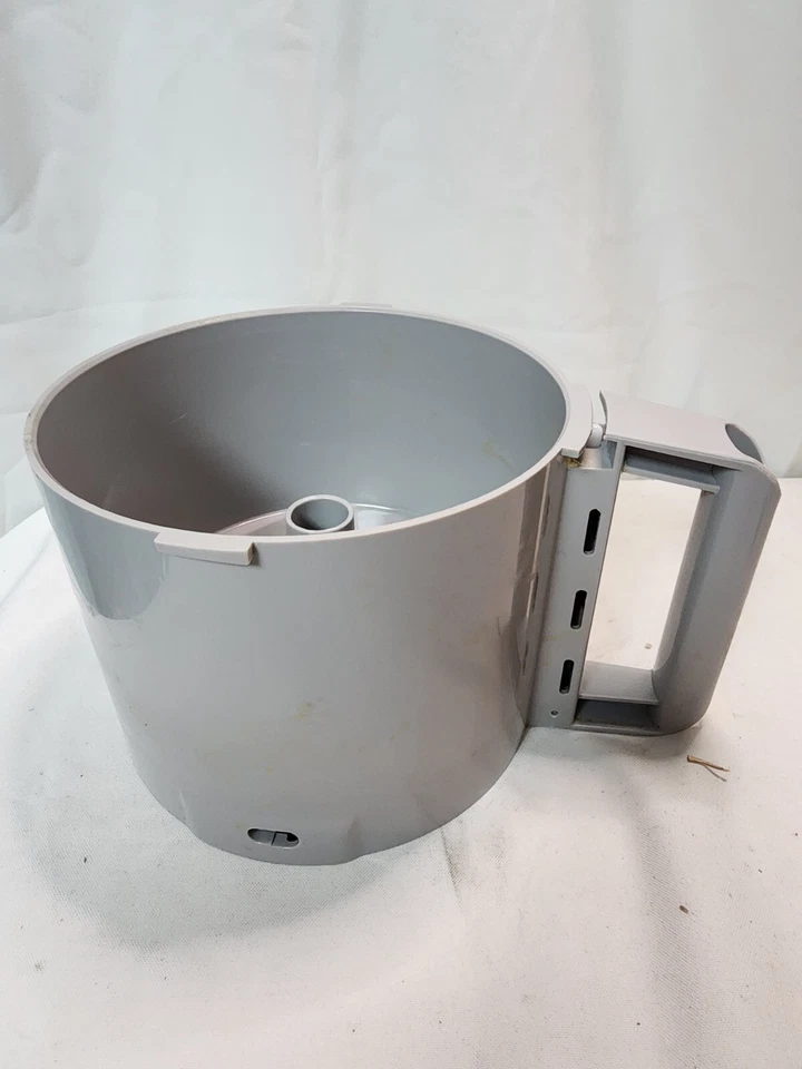 112204 3 Quart Food Processor Cutter Bowl Compatible with Robot Coupe, Gray - Image 2 of 4