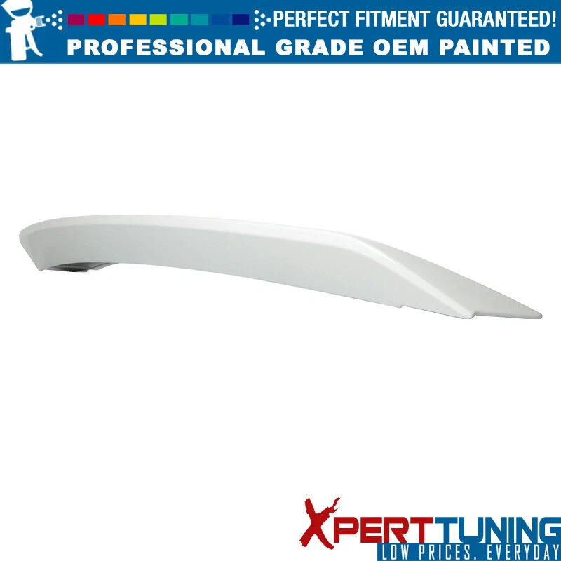 Fits 05-09 Mustang OE Style Painted # HP Hi Performance White Trunk Spoiler -ABS Foto 3 de 4