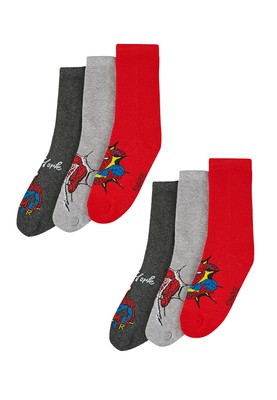 Spider-Man Jungen Kinder Socken 6 Paar