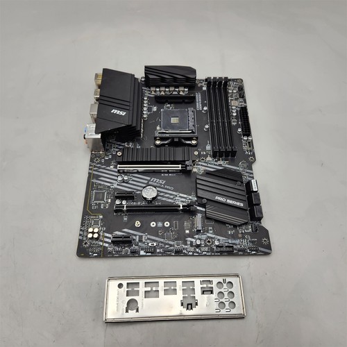 MSI B550A PRO ProSeries Motherboard (AMD AM4, DDR4, PCIe 4.0, SATA 6Gb