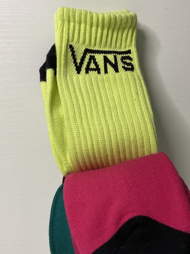 Vans off the wall Men's 3-pack Classic Cushioned Crew Socks Size 6.5-9 - Picture 13 of 14