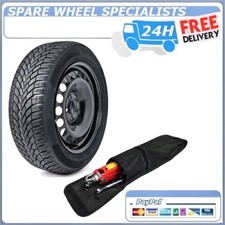 15" FULL SIZE STEEL SPARE WHEEL 195/55R15 TYRE +TOOLS FITS SKODA FABIA 2007-2022