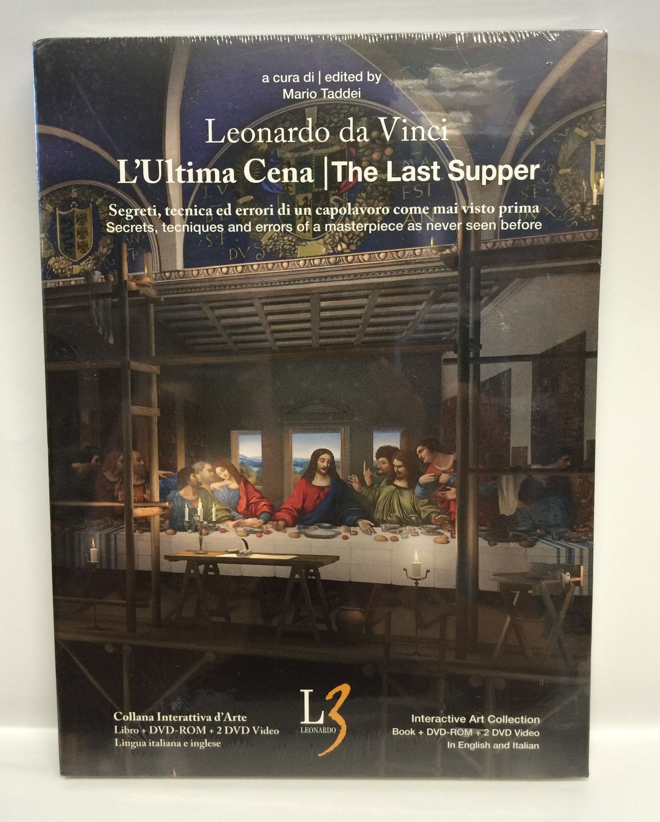 L'ULTIMA CENA - THE LAST SUPPER - 2 DVD ,  BOOKLET ,    DVD ROM