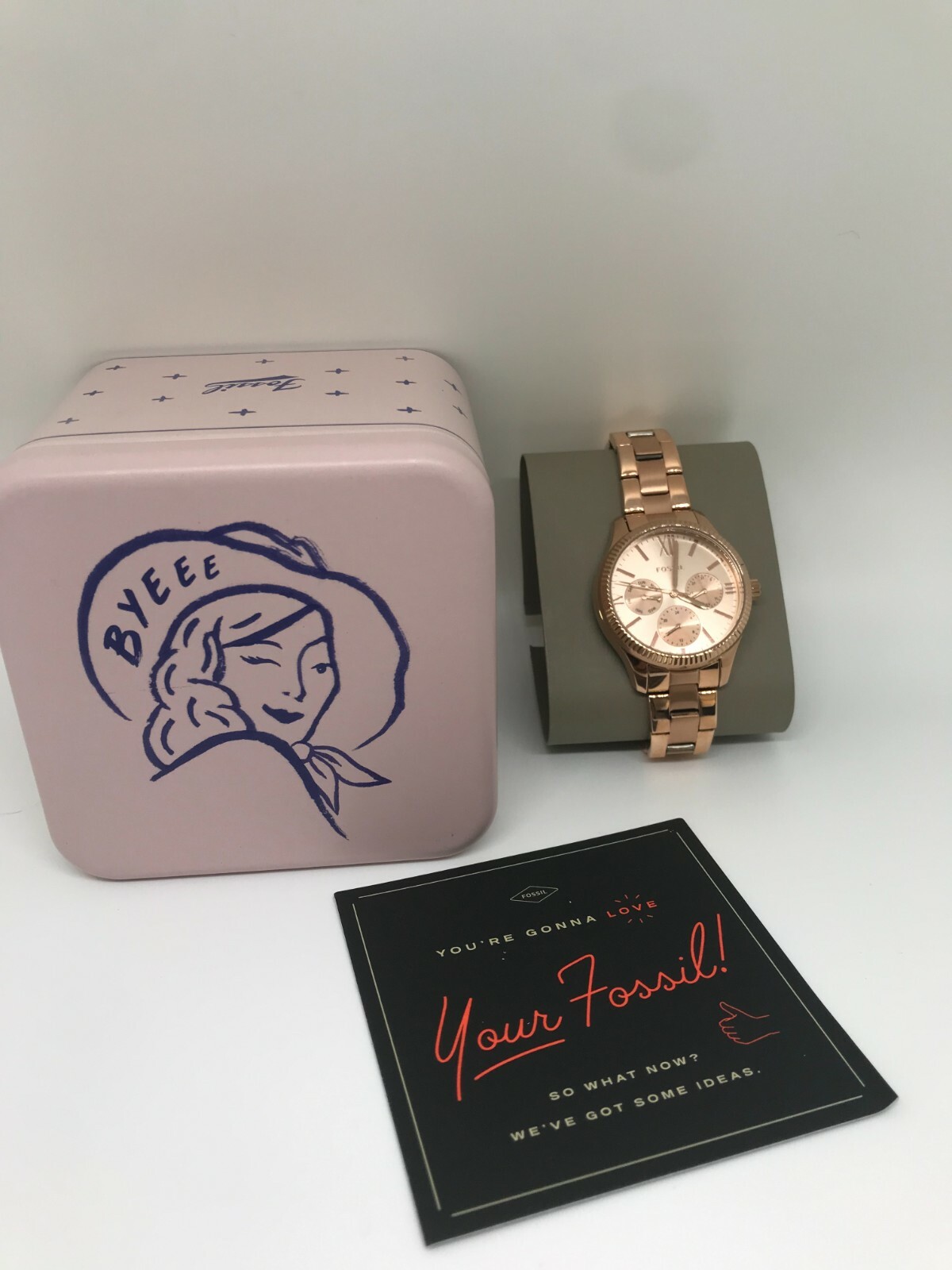 Fossil Ladies Rye Multifunction Rose 