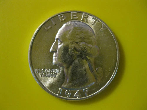 1947 Washington Quarter Dollar Ch/Gem BU!