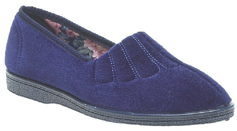 Damen Damen Slipper Sommer Flach Flip Flop Slipper Pantoletten Sandale Urlaub Schuhe