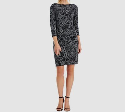 knee length dresses for ladies Twist Front Midi Dress