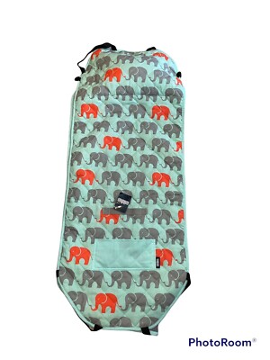 Wildkin Original Nap Mat w/ Pillow for Toddler Boys & Girls, Elephants 57x20 NWT