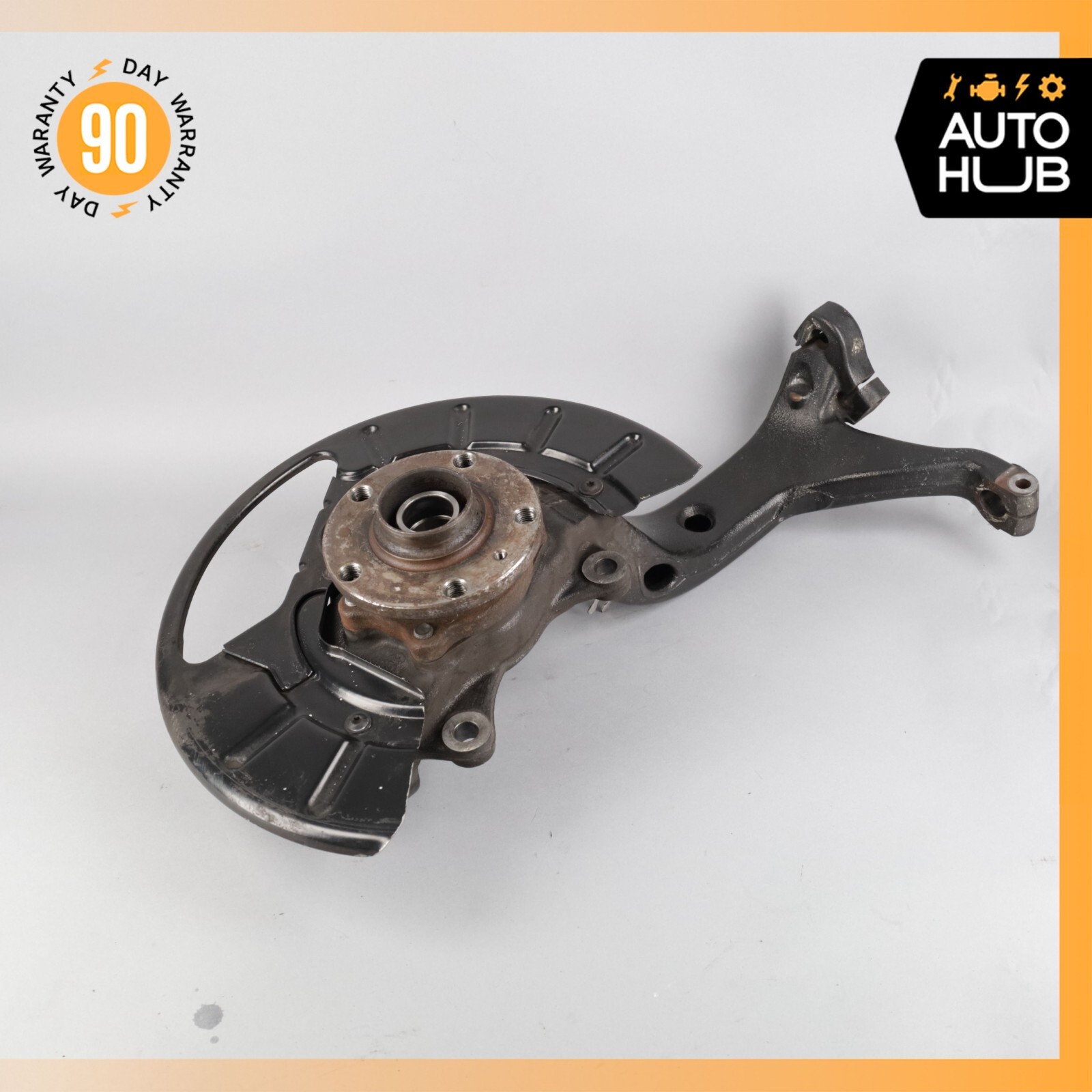 03-07 Bentley Continental GT Coupe Front Left Side Spindle Knuckle Hub OEM 96k