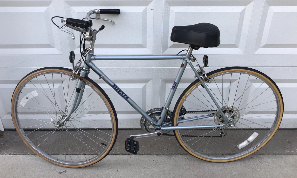 Miyata 10 speed CroMo Bicycle Japan With Comfy Troxel Saddle eBay