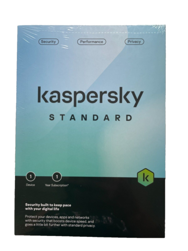 Kaspersky Standard 2024 Antivirus - 1 appareil 1 an - Version physique publiée - Photo 1/10