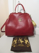 Pratesi Firenze Doctors' Satchel/shoulder Bag     Chianti   B174   Nwt