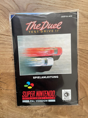 Super Nintendo Anleitung The Duel