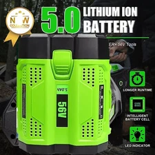 56V 5.0Ah POWER Lithium-Ion BA4200 BA2800T Battery For EGO BA5600T Power 56 Volt