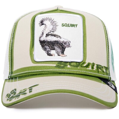 Goorin Trucker Baseball Snapback Hat Cap Skunk Squirrel Squirt