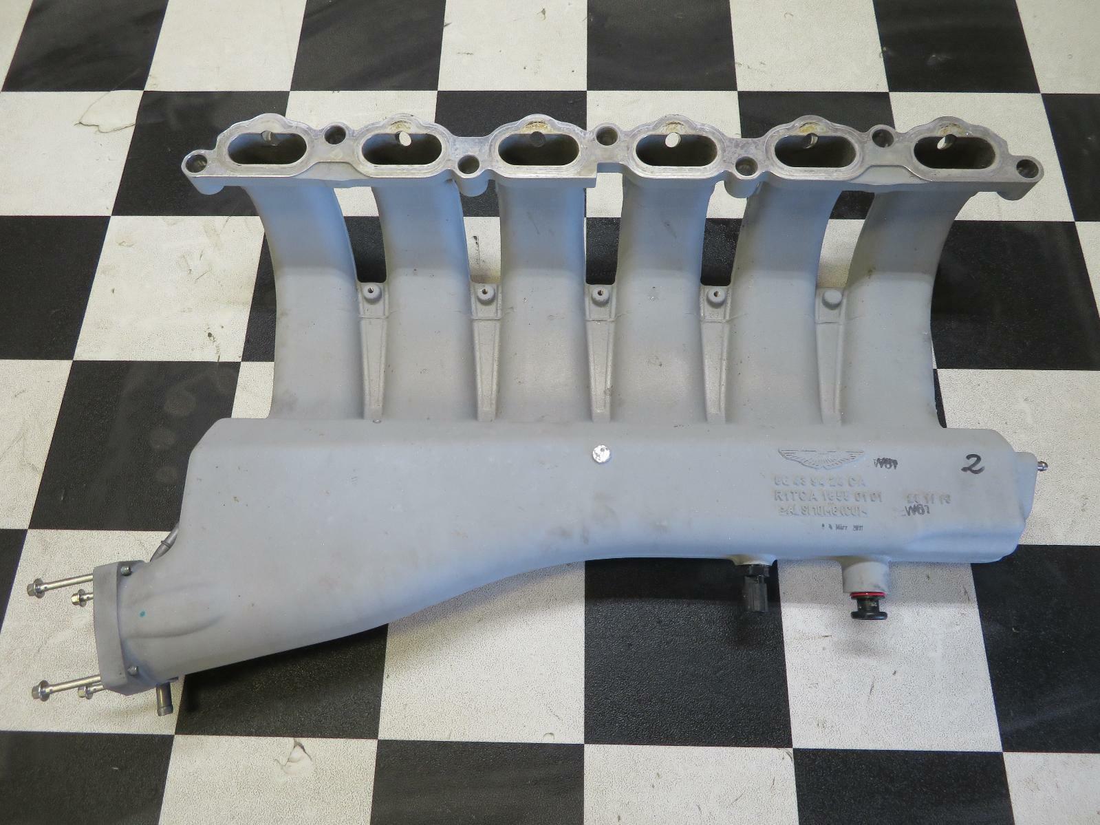12 ASTON MARTIN RAPIDE V12 Right Passenger Side Upper Intake Plenum 8G43-9424-CA
