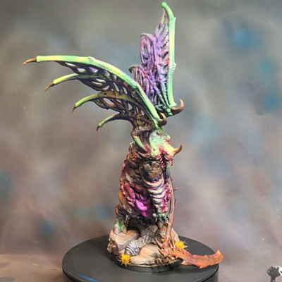 Creature Caster Lord of Virulance Painted