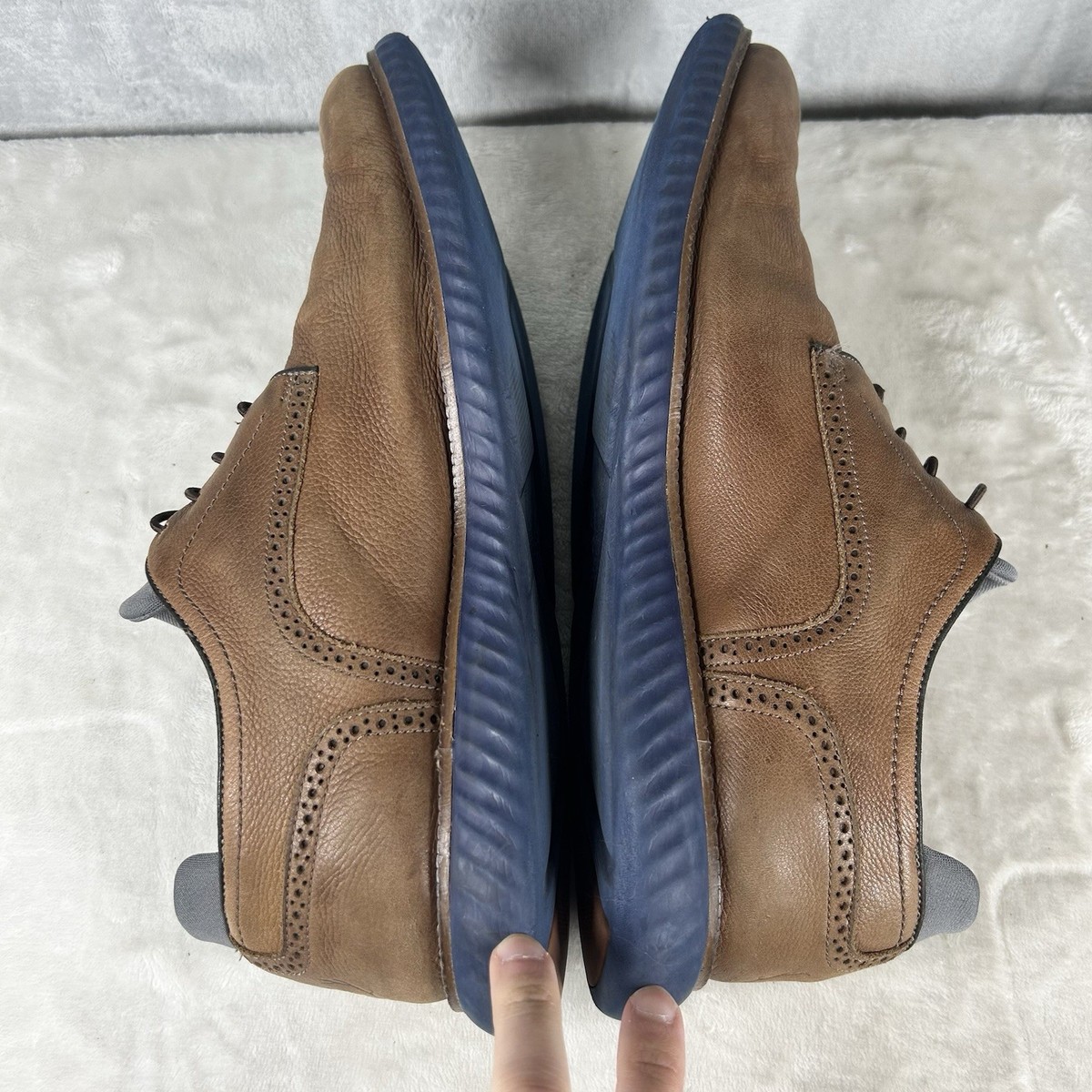 Martin Dingman Countryaire Saddle Brown Leather Shoes Plain 