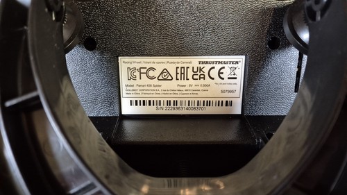 Thrustmaster Ferrari 458 Spider Racing Wheel - Xbox One. Tested + Working. - Picture 11 of 17