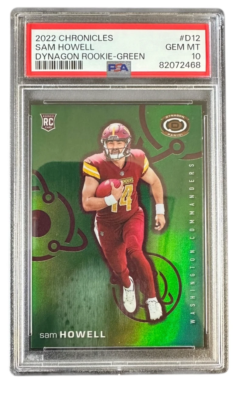 Sam Howell Panini Chronicles Dynagon Rookies #D12 Green