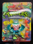 🐢 Vintage 1990 TMNT Ray Fillet Carded Figure – Original Bubble & Accessories 🐢