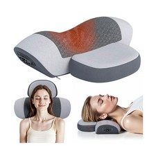 JINXIA Pillow Massage Neck Hump Fisiorest 3-in-1 Neck Massager Pillow wit