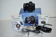 Canon SX10 IS Digital Camera 10.0MP 20x Zoom Box Manuals 8GB SD Card Tested