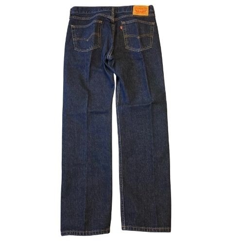 Levi Strauss Co 505 W34 L32 Mens Jeans Dark Wash Straight Leg thumbnail 2