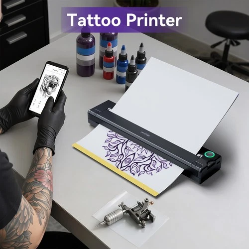 Tattoo Printer, Tattoo Machine, Thermal Stencil printers for A4, P90 - product listing photo