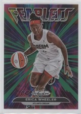 2022 Panini Prizm WNBA Fearless Green Prizm Erica Wheeler #8 1c7