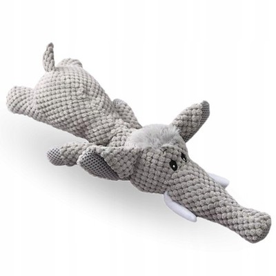 Hundespielzeug Quietschendes Plüsch Elefant 35cm THE ZOO Interaktiv