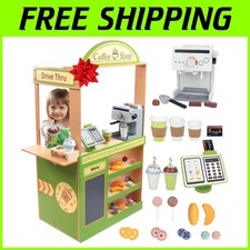 Pretend Play Bakery Set - Espresso Machine  Cash Register