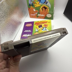 The Simpsons: Bartman Meets Radioactive Man Nintendo NES CIB Complete Authentic 
