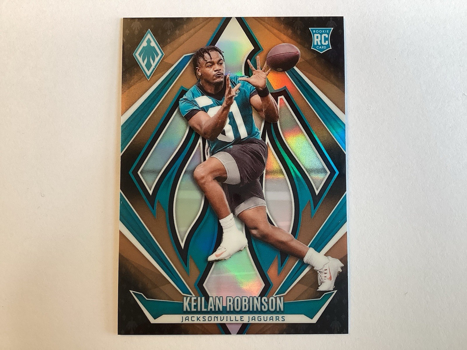 Keilan Robinson Panini Phoenix #212 Bronze Fade