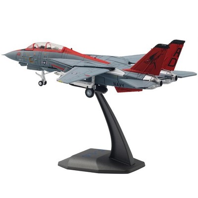 For US Navy VF-101 Grim Reapers Grumman F-14 Tomcat 1:100 Scale Fighter Model