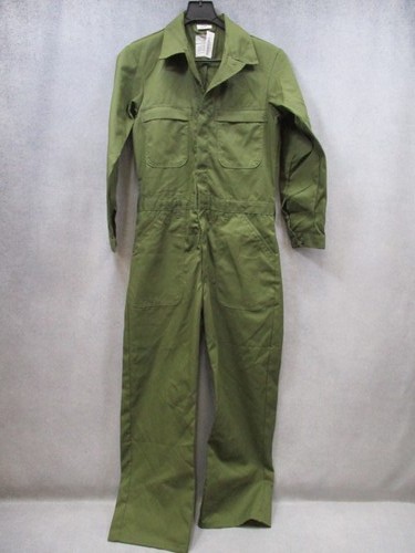 USGI OD Green Utility Coveralls 38R Propper Military Mechanic Suit