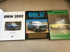Bmw 2002 Includes 1600 Series E10 Restoration And Repair Books. Set Of Three
