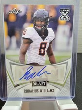 Rodarius Williams (RC) XRC #BA-RW2 Auto - 2021 Leaf Draft