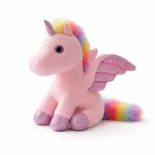 20/30cm Unicorn Plush Toys Soft Stuffed Animal Nursery Doll Kids Birthday Gifts