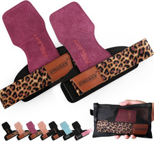 Professional Weight Lifting Wrist Straps with Cushion Loop and Storage Pouch