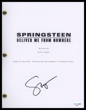 Scott Cooper "Springsteen: Deliver Me from Nowhere" SIGNED Script Screenplay